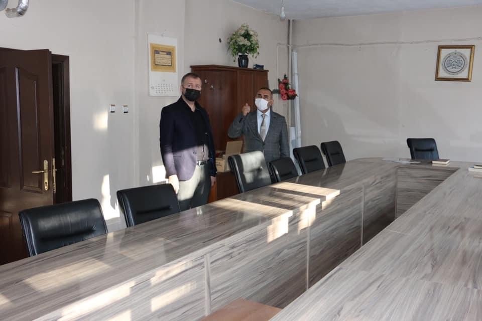 Hizan Kaymakamı Yelek, İlçe Müftülüğünü Ziyaret Etti
