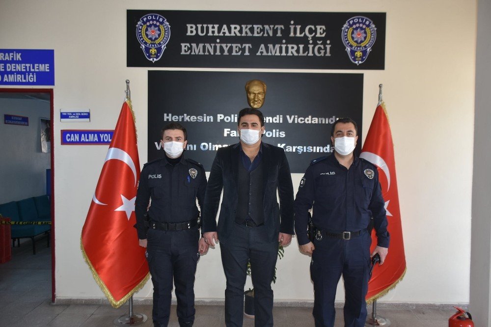 Kaymakam Ülkü’den İlçe Emniyet Amirliği’ne Ziyaret
