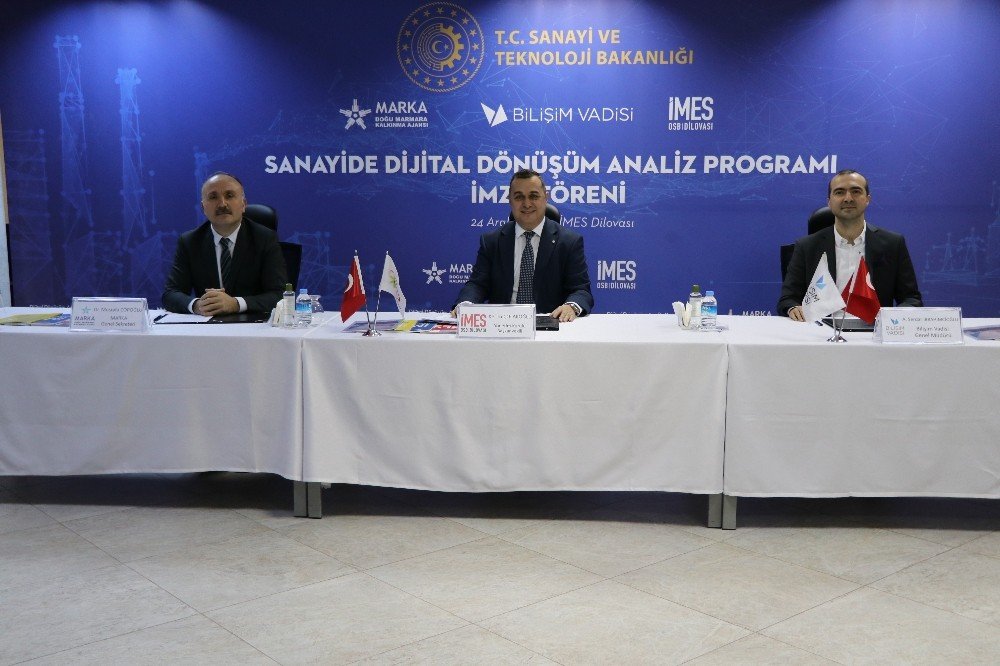 Sanayide Dijital Dönüşüm Analiz Programı İçin İmzalar Atıldı