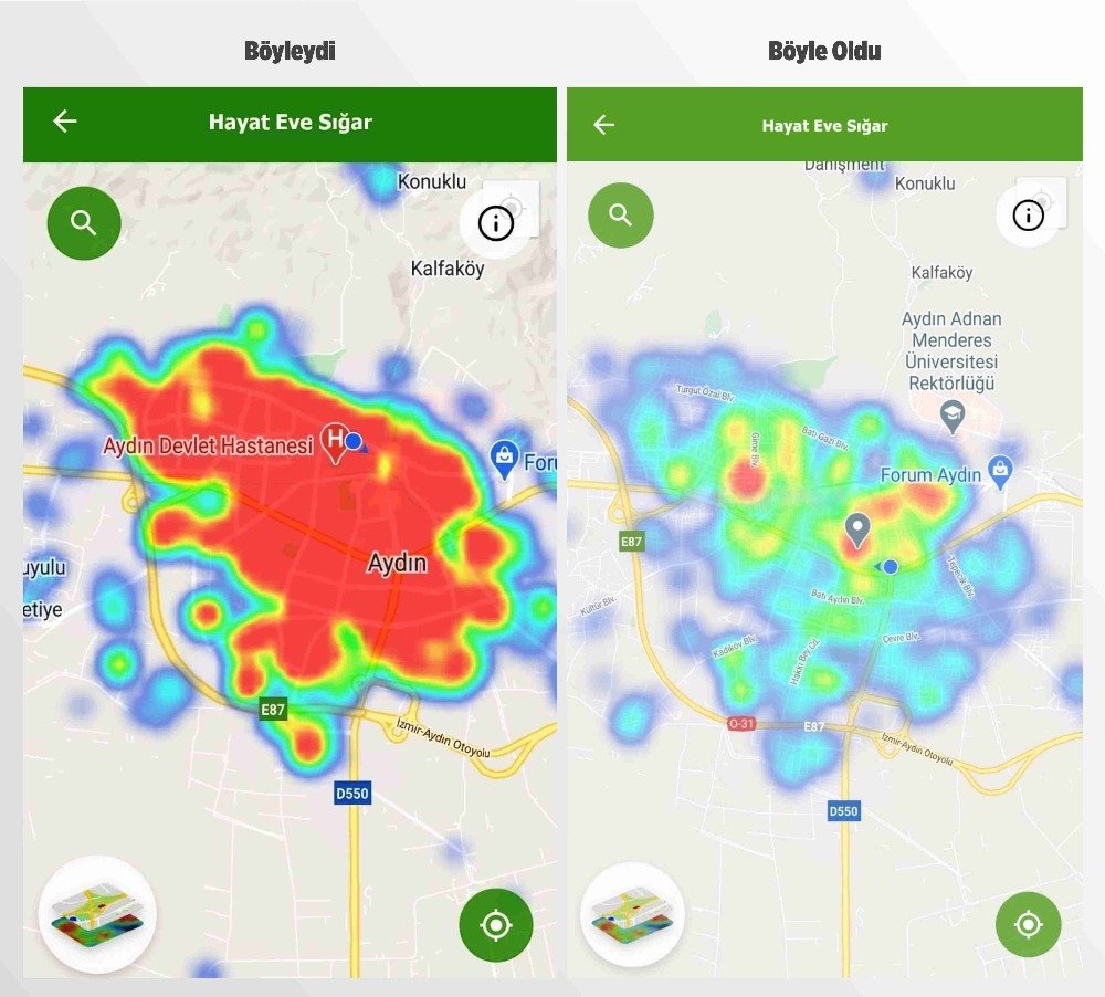 Risk Haritası, Görenleri Hem Şaşırttı Hem Sevindirdi