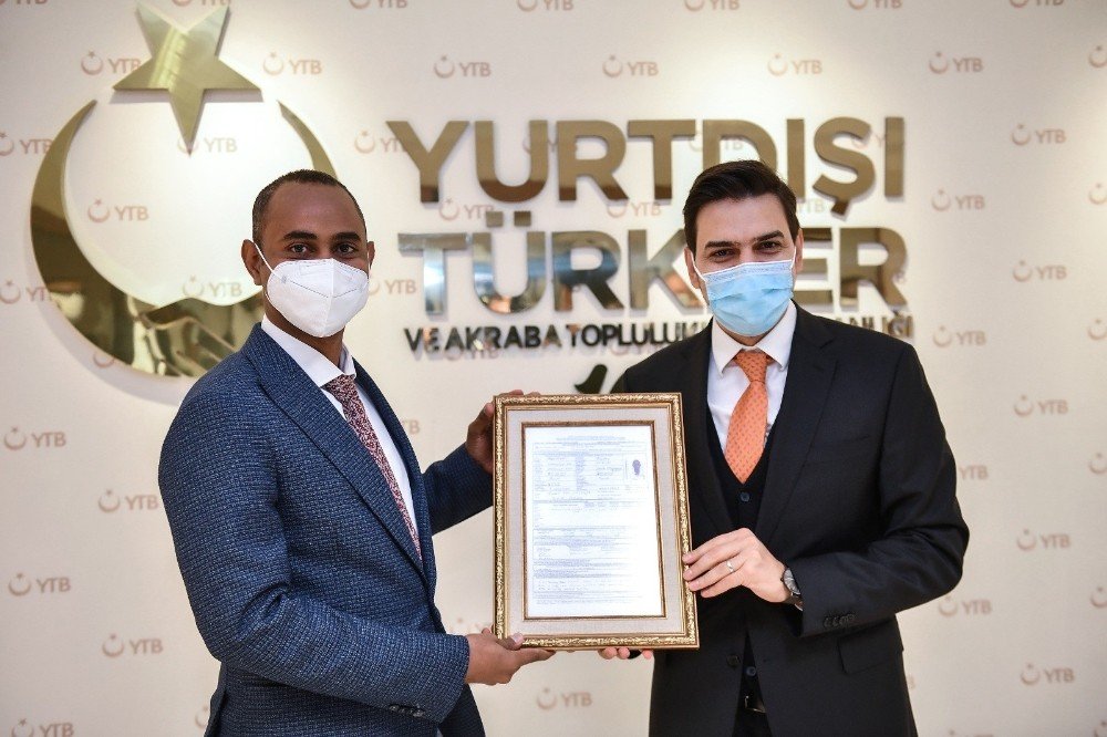 Somali Adalet Bakanı’ndan Ytb’ye Ziyaret