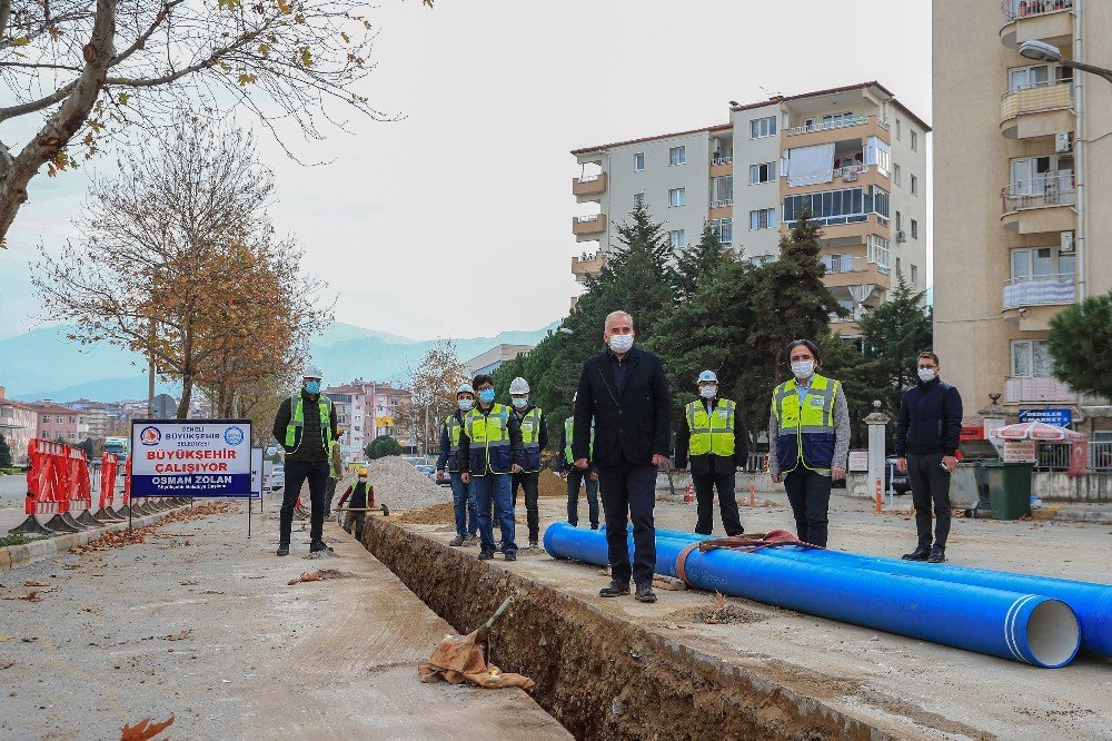Denizli’nin 30 Yıllık İçme Suyu Hatları Yenileniyor