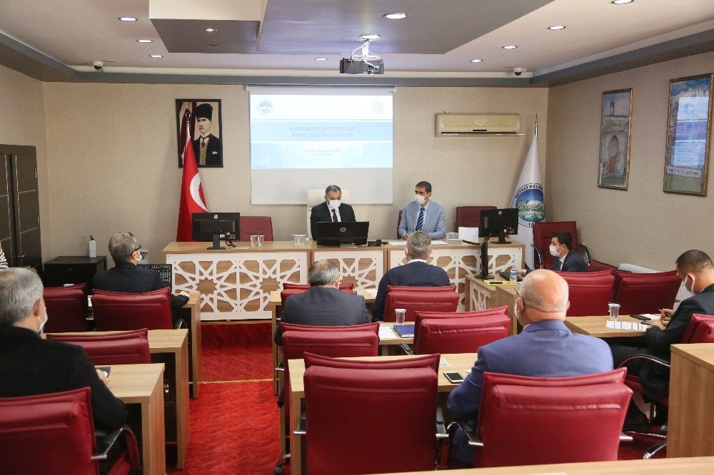 Develi’de Kaski Yatırım Değerlendirme Toplantısı Yapıldı