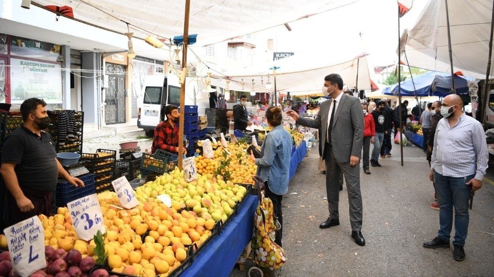 Kartepe’de Pazar Yerlerine Yılsonu Düzenlemesi
