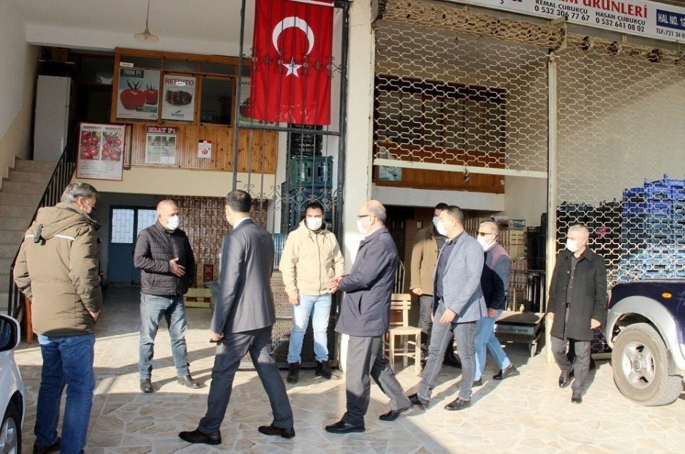 Silifke Kaymakamı Nazlı’dan Tarıma Destek