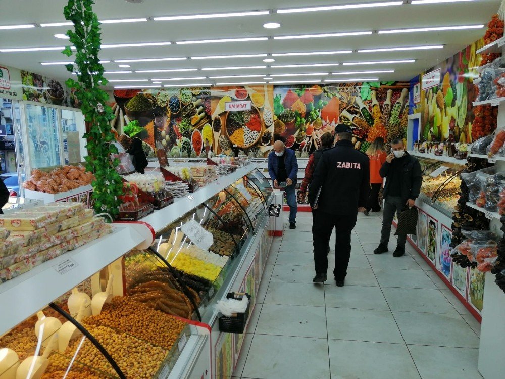 Zabıta Yeni Yıl Öncesi İşyerlerini Denetledi