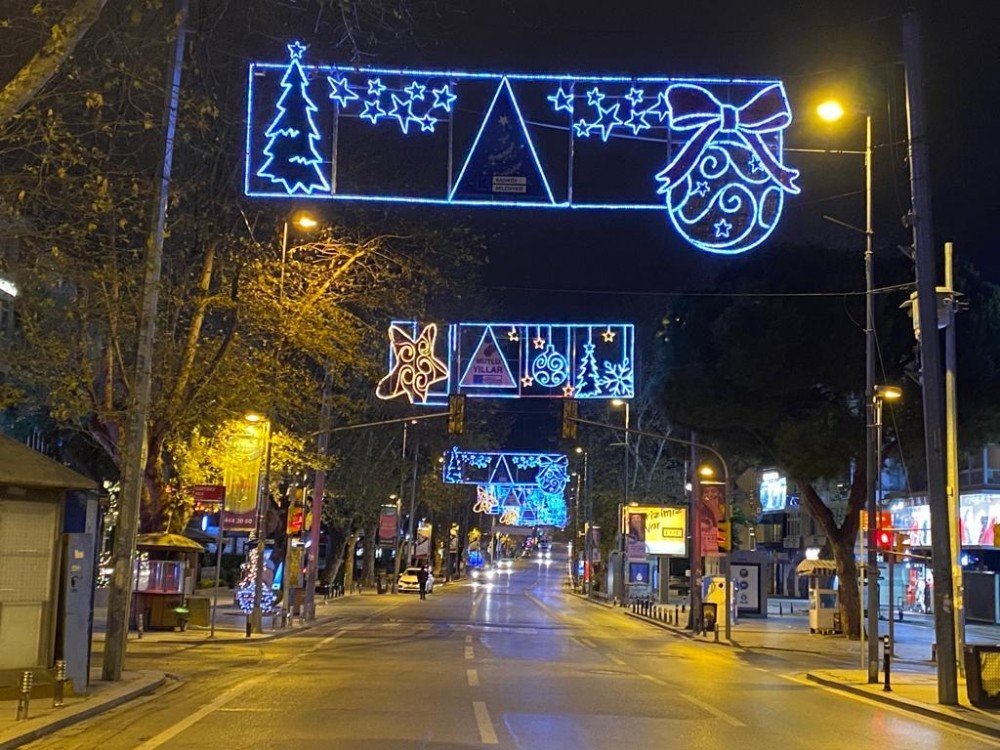 Bağdat Caddesi Yeni Yıla Sessiz Girdi