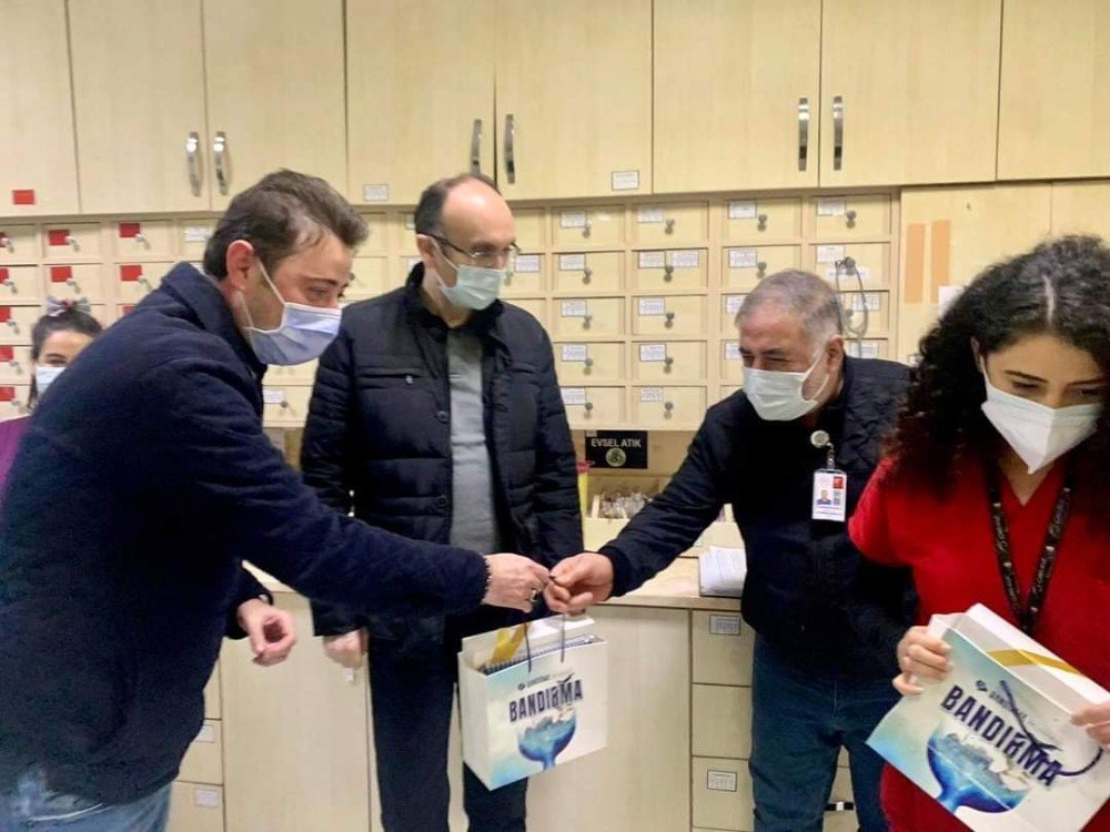 İlçe Protokolü Yeni Yıla Ziyaretlerle Girdi