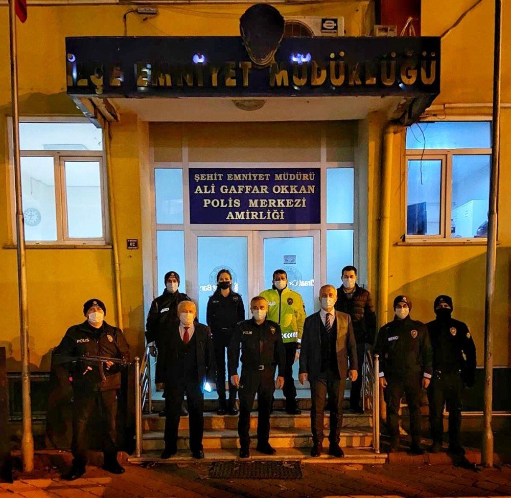 Başkan Babaoğlu Yeni Yılı Sağlıkçılarla Karşıladı