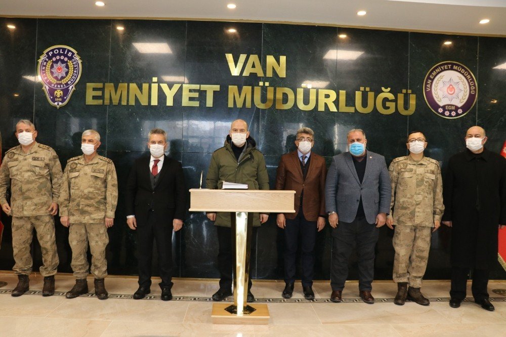 Bakan Soylu’nun Van Ziyareti