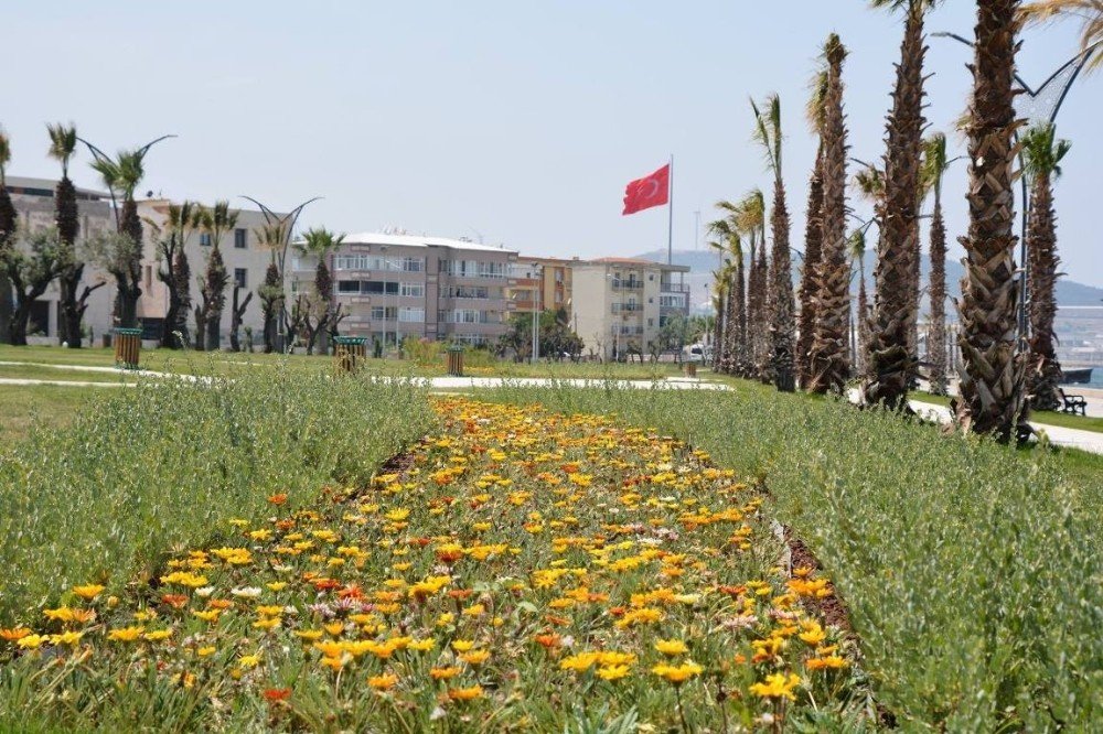Aliağa’ya 2020 Yılında 100 Bin Metrekare Yeşil Alan Kazandırıldı