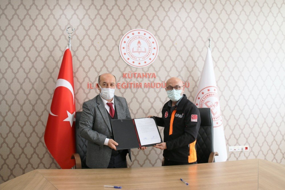 Kütahya Mem İle Afad Arasında Karşılıklı İşbirliği Protokolü
