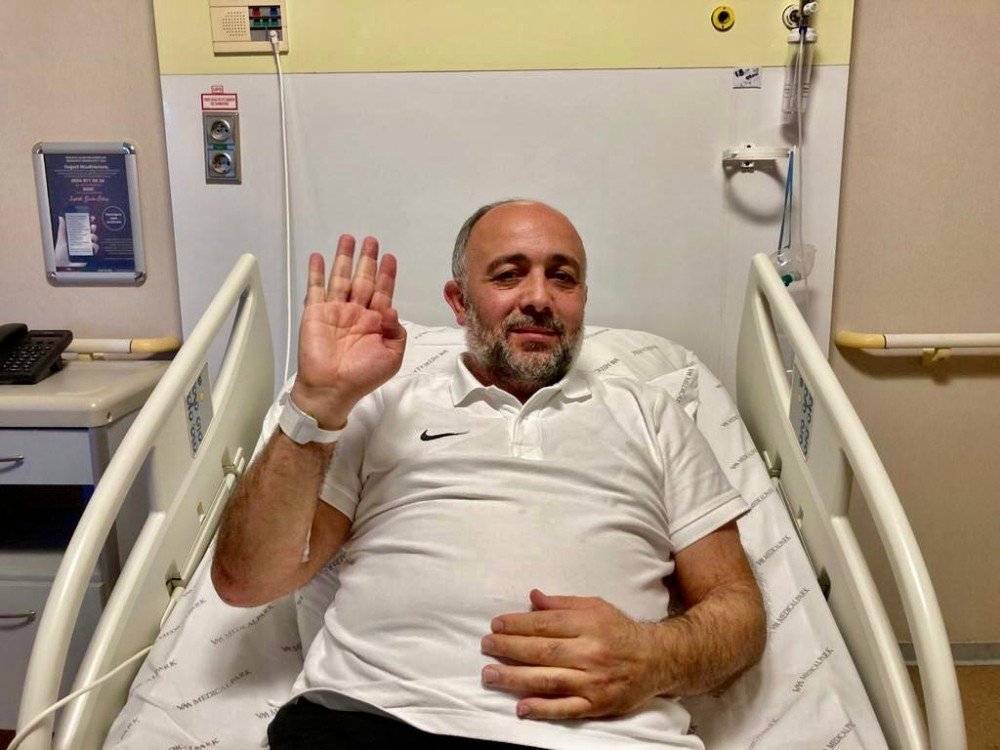 Koronayı Yenen Müdür Kasapoğlu Taburcu Oldu
