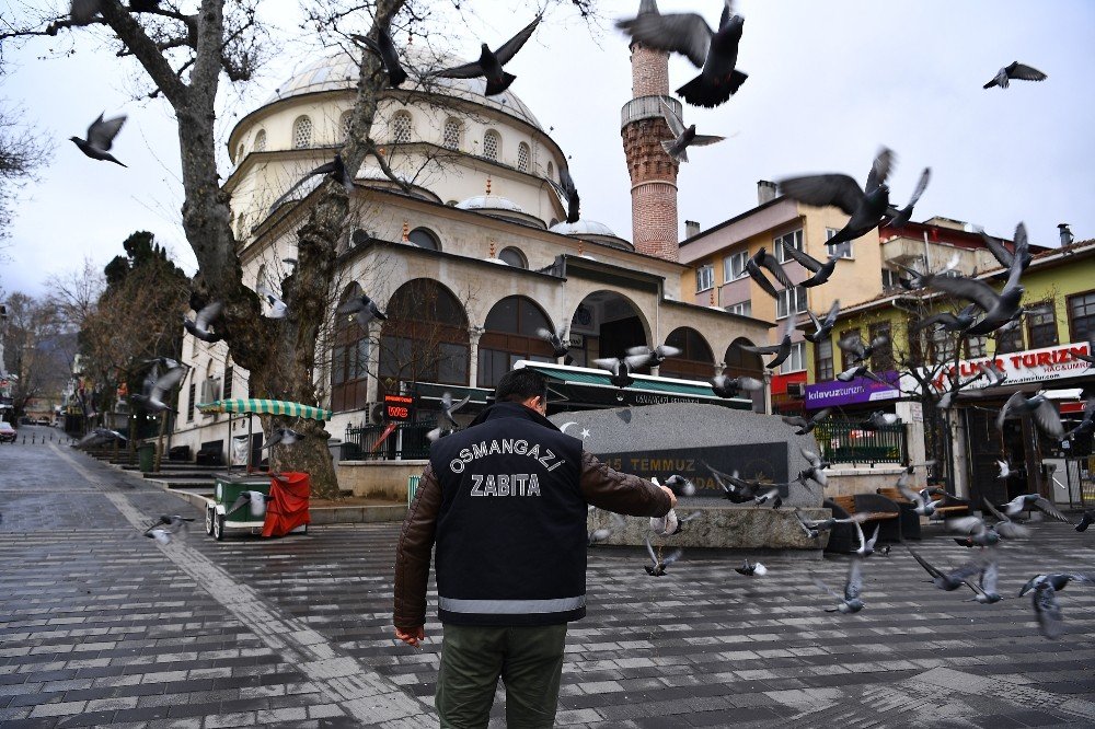 Osmangazi Sokakları Sessizliğe Büründü