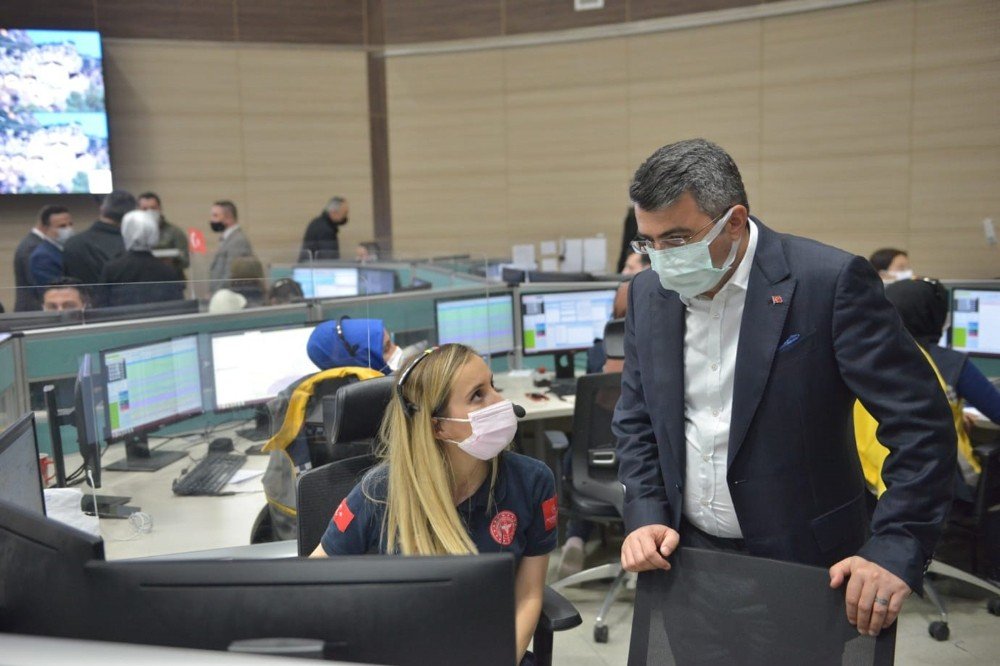 Yılmaz’dan 2021’e Çalışarak Girenlere Ziyaret