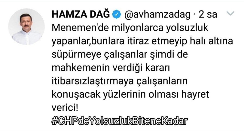 Chp’nin Yargı Kararı Eleştirilerine Ak Parti’den Sert Cevap