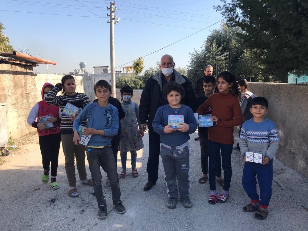 Mezitli Belediyesinden Çocuklara Devam Sütü Desteği