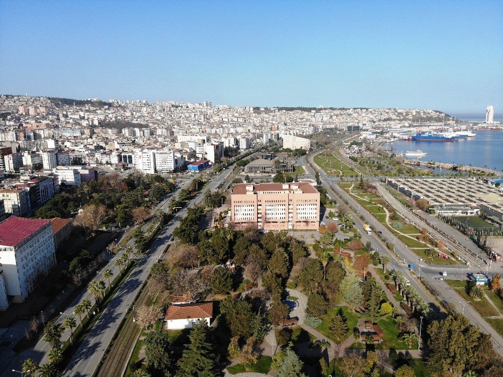 Samsun’da Sokaklar Boş Kaldı