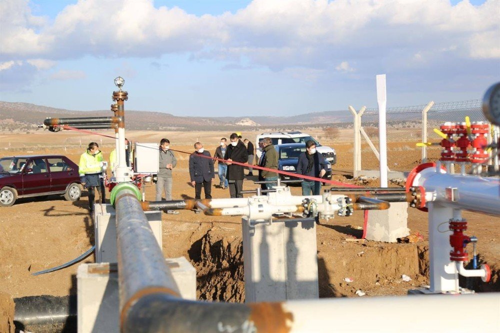 Zafer Osb’de Doğalgaz Hattı Çalışmalarında Sona Gelindi