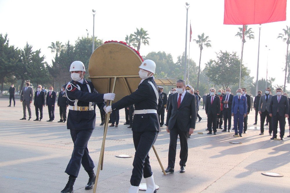 Mersin’in Kurtuluş Günü Bu Yıl Sade Bir Törenle Kutlandı