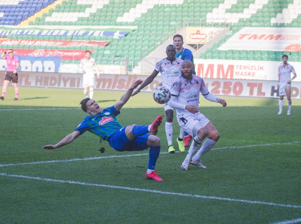 Süper Lig: Çaykur Rizespor: 1 - Gençlerbirliği: 1 (maç Sonucu)