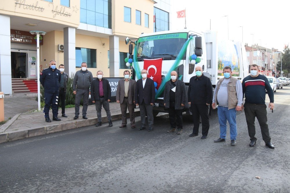 Ergene Belediyesi Araç Filosu Güçlenmeye Devam Ediyor