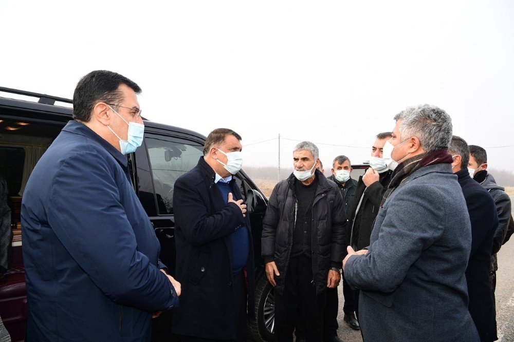 Gürkan Ve Tüfenkci Ören Mahallesindeki Çalışmaları İnceledi