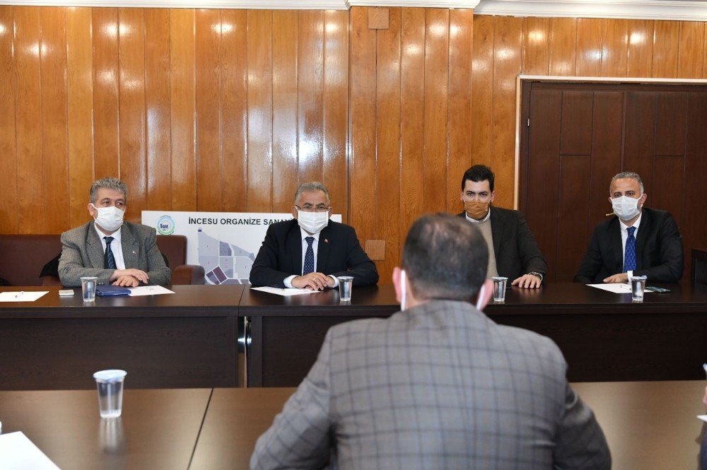 Başkan Büyükkılıç, 2021’in İlk İlçe Ziyaretini İncesu’ya Yaptı