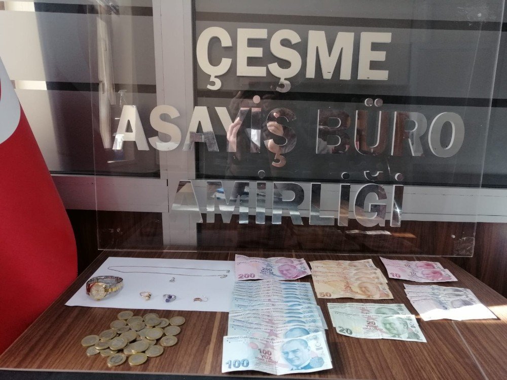 Çeşme’de 5 Eve Giren Hırsızlık Zanlısı Yakalandı
