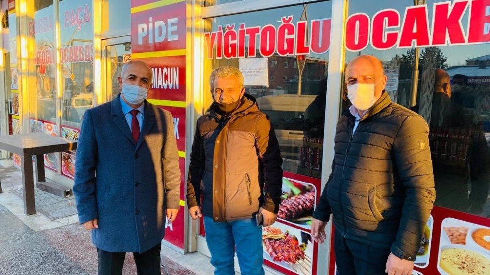 Başkan Ensari’den Esnaf Ziyareti