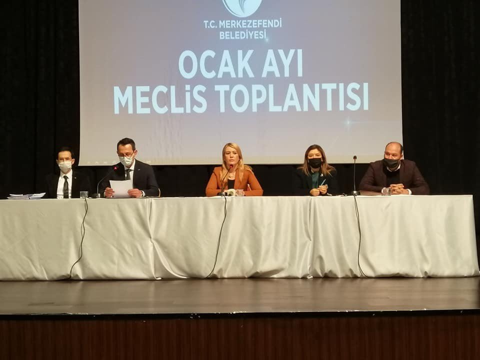 Merkezefendi Meclisi Ocak Gündemlerini Tamamladı