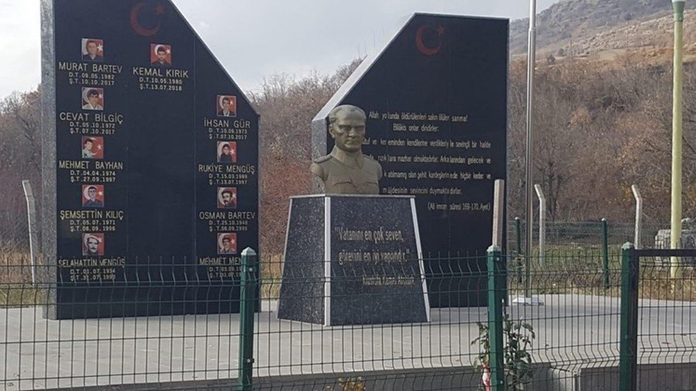 Silvan’da Şehitler İçin Anıt Park Yapıldı