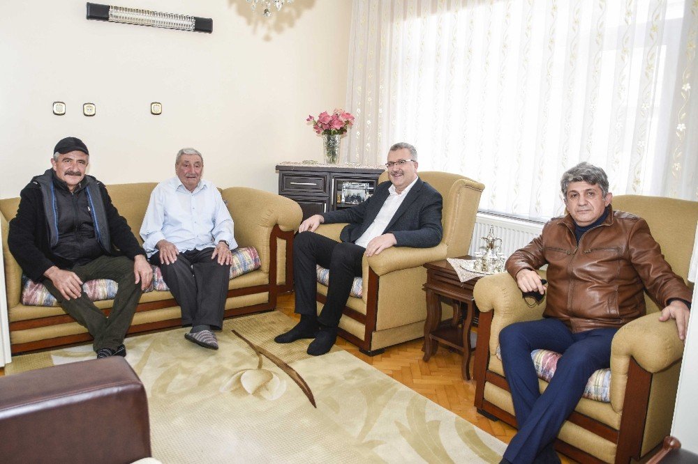 Başkan Özkan’dan Seleflerine Ziyaret
