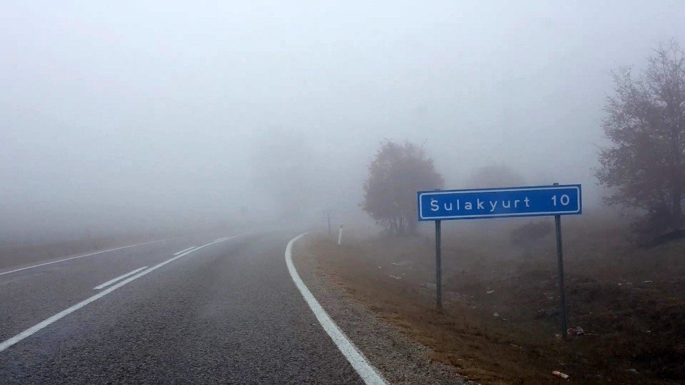 Kırıkkale’de Sis Etkili Oldu