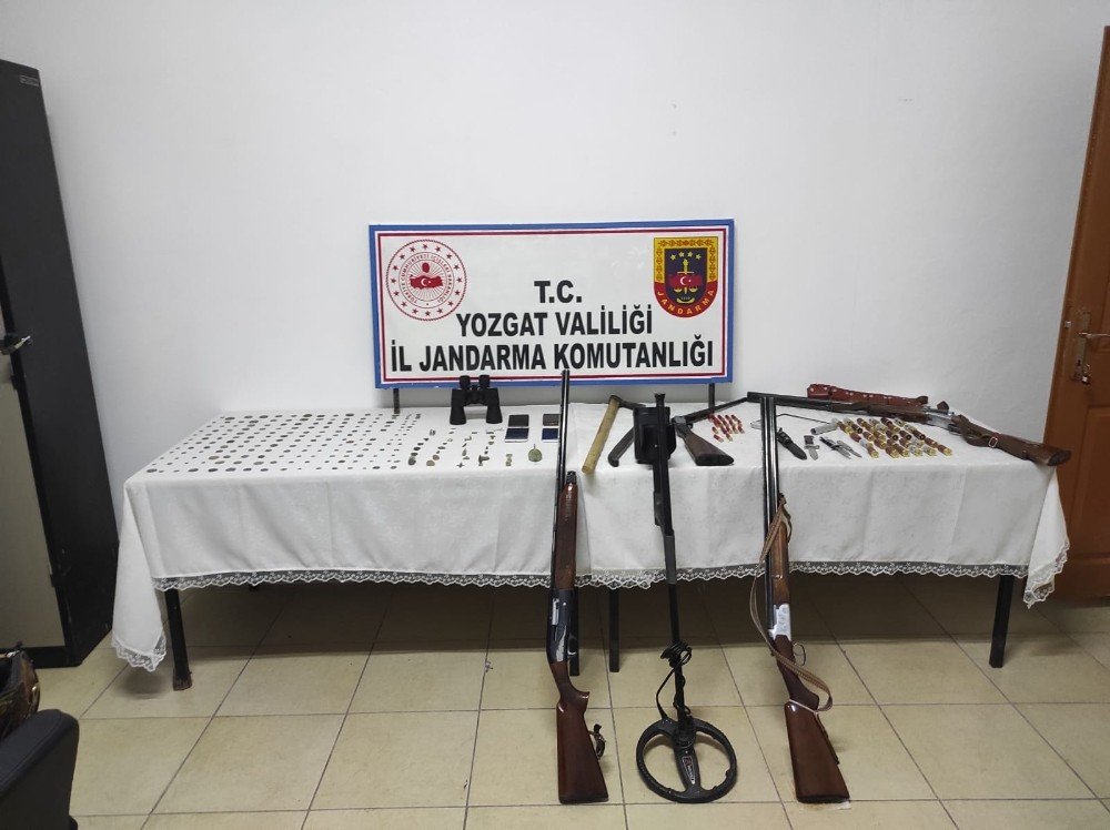 Yozgat’ta 218 Parça Tarihi Eser Ele Geçirildi