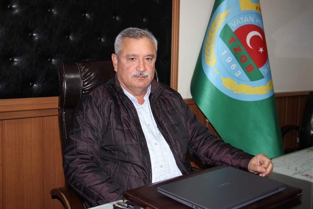 Efeler Ziraat Odası Başkanı Kendirlioğlu; "pandemi Çiftçileri Durdurmadı"