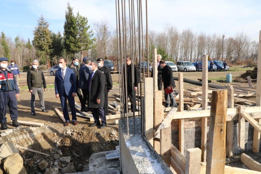 Vali Atay, Cumayeri İlçesinde İncelemelerde Bulundu