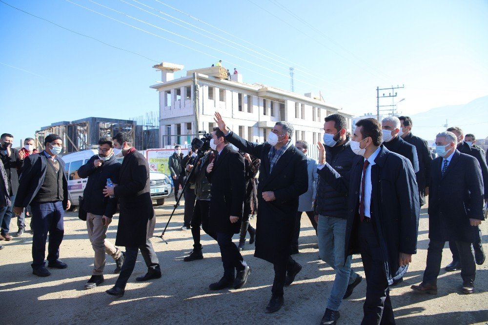 Chp Heyeti, Deprem Bölgesi Elazığ’da Çalışmaları Yerinde İnceledi
