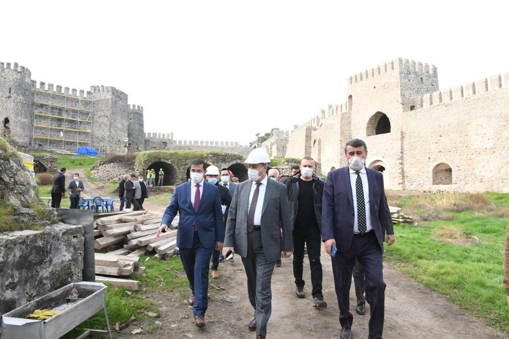 Vali Su, Anamur’da İncelemelerde Bulundu