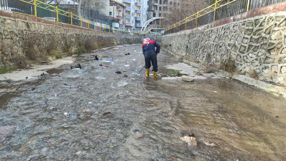 Uludere Belediyesi’nin Kül Mesaisi
