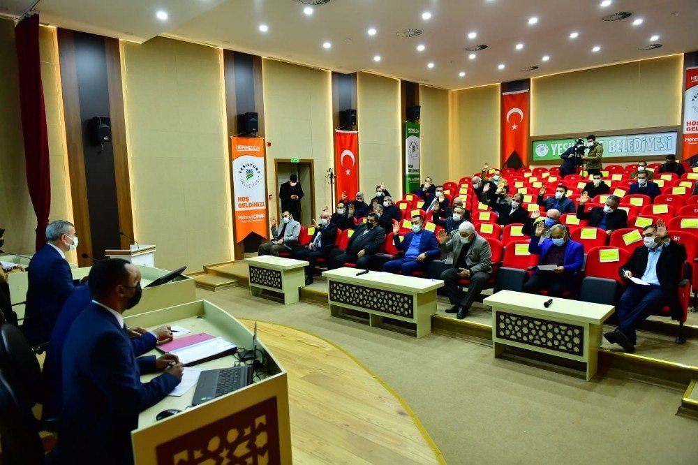 Yeşilyurt Belediye Meclisi Ocak Ayı Çalışmalarını Tamamladı