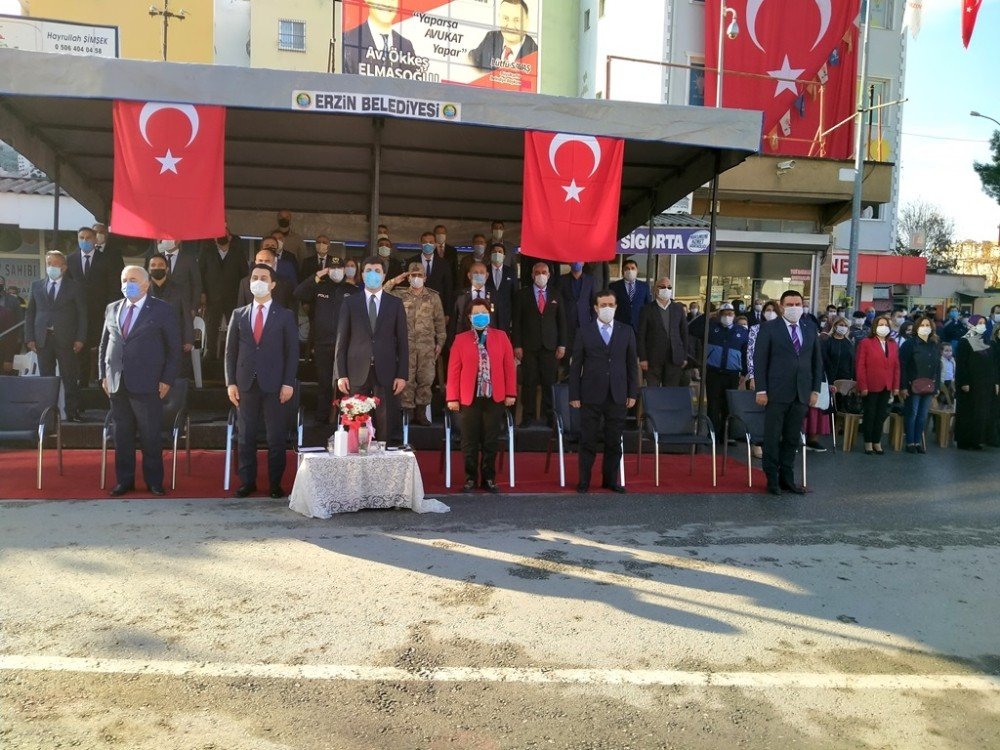 Erzin’in Düşman İşgalinden Kurtuluşun 99. Yılı Kutlandı