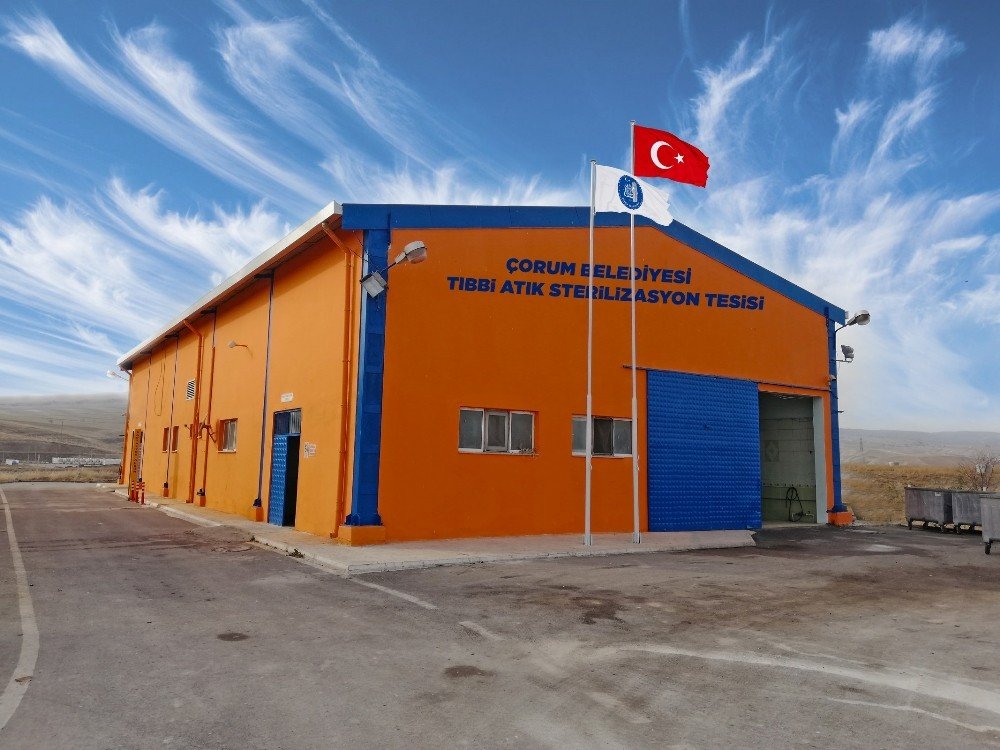 Çorum’da 2020 Yılında 759 Ton Tıbbi Atık Bertaraf Edildi