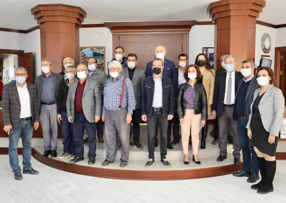 Didim Muhtarlar Derneği Başkan Atabay İle Bir Araya Geldi