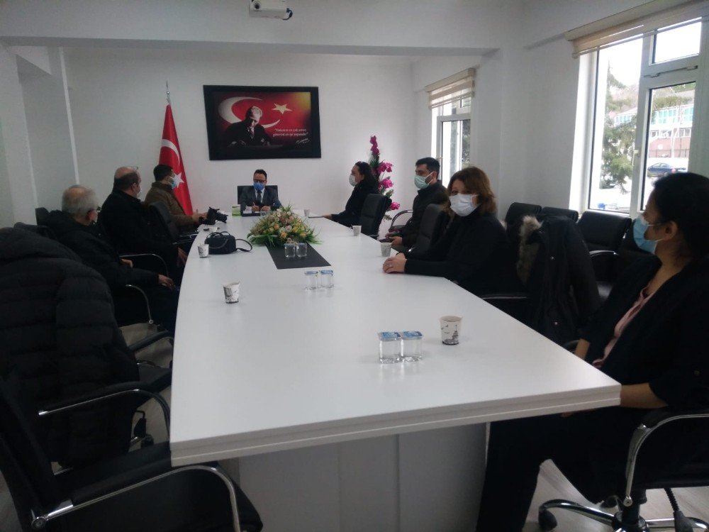 Kaymakam Hakan Alkan, Basın Mensupları İle Bir Araya Geldi