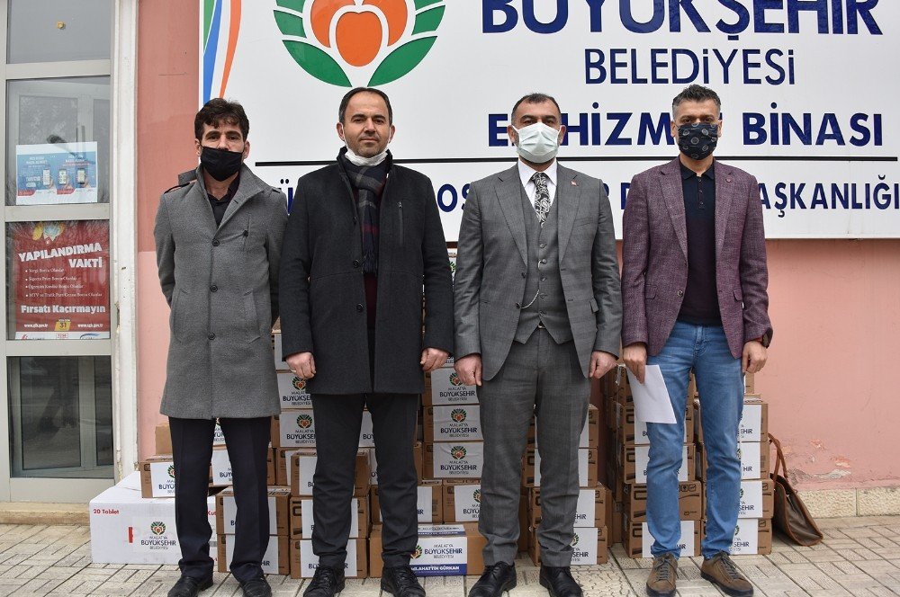 Malatya’dan Bayır Bucak Türkmenleri’ne 120 Bin Tl’lik Destek