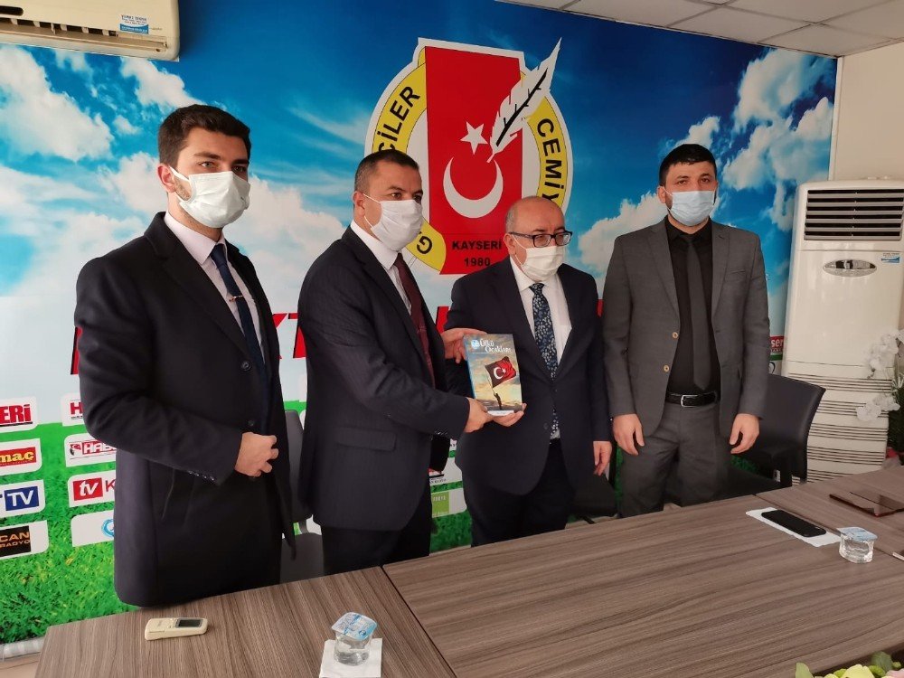 Mhp İl Başkanı Ve Ülkü Ocakları’ndan Kgc’ye Ziyaret