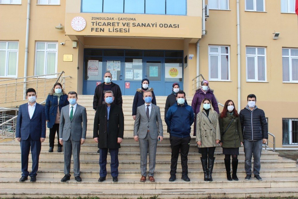 Çaycuma’ Da Bayrak Töreni Düzenlendi