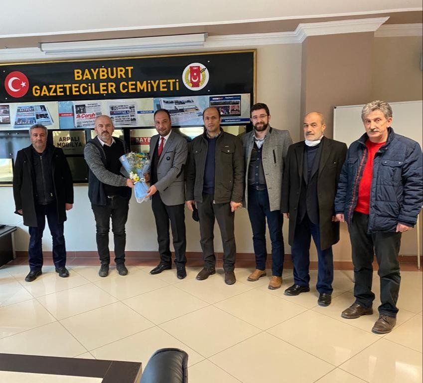 Bayburt Gazeteciler Cemiyeti’ne ’10 Ocak’ Ziyaretleri