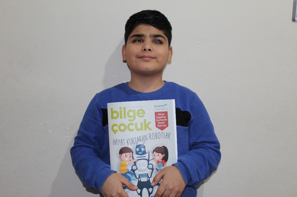 Görme Engelli Çocuklar İçin Özel Dergi Hazırlandı